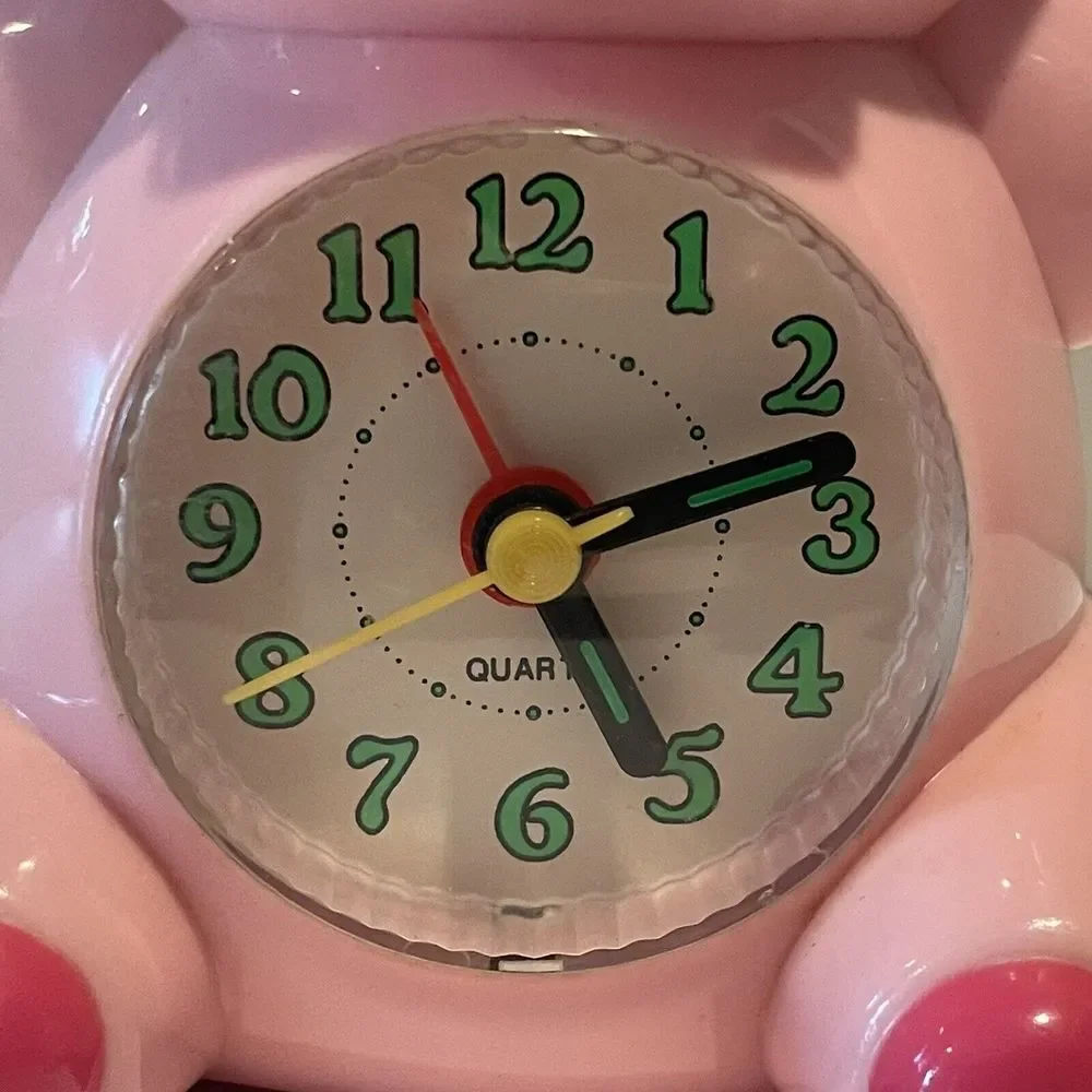 Tonde Burin Pig Alarm Clock SUPER RARE Vintage Collectible!‎ HTF